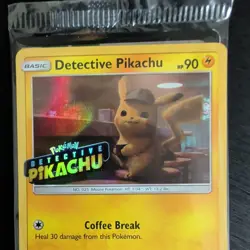 Pokemon Detective Pikachu - SM190 Promo Card Stamped Sealed TCG New - Image 2