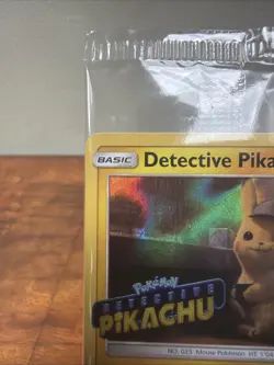 Pokemon TCG Detective Pikachu SM190 Black Star Promo Stamped - NEW - Sealed - Image 2