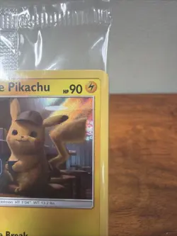 Pokemon TCG Detective Pikachu SM190 Black Star Promo Stamped - NEW - Sealed - Image 3