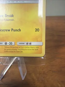 Pokemon TCG Detective Pikachu SM190 Black Star Promo Stamped - NEW - Sealed - Image 4