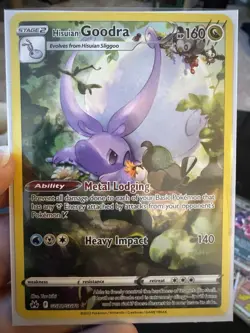 Pokemon TCG Hisuian Goodra Card Crown Zenith: Galarian Gallery GG21/GG70 - Image 1