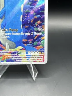 Wailord 162/159 Journey Together Illustration Rare Full Art Holo Pokemon Card #2 - Image 4