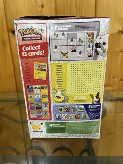 25th A. Cocoa Puffs Cereal 3 Free Pokemon Cards Inside New Sealed Pikachu+ - Image 2