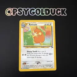 Raticate 6/18 Pokemon Card TCG Southern Islands B13 - Image 1
