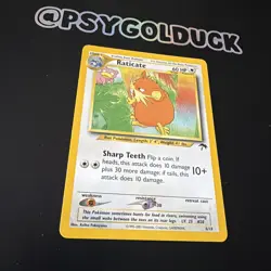 Raticate 6/18 Pokemon Card TCG Southern Islands B13 - Image 2