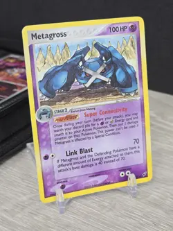 Pokemon Card TCG Metagross 11/107 Deoxys 2005 Holo Rare Vintage - Image 1