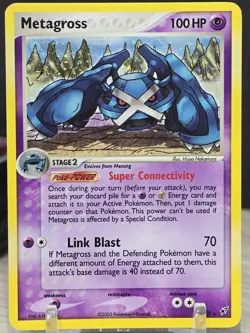Pokemon Card TCG Metagross 11/107 Deoxys 2005 Holo Rare Vintage - Image 5