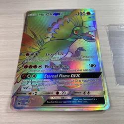 Ho-Oh GX SM80 English Holo Card. Jumbo Oversided Sm80 Black Star Promo. - Image 2