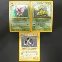 Wizards Pokemon TCG Jungle/Gym Challenge Holo 3-Card Lot 13/64 14/64 8/132 - Image 1