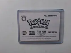 Squirtle 1998 Lenticular Viz Promo Pika-0023D/DVD - Unique Vintage Pokemon Card - Image 3