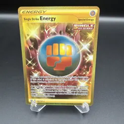 Single Strike Energy 183/163 Battle Styles Secret Rare Full Art Pokemon Card - Image 1