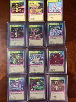 CannaBeast TCG 12 Card Lot 🔥 9 Holo/3 Non Holo “Stoners” #/114 CCG 1st Edition - Image 1