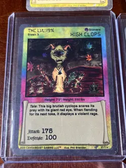 CannaBeast TCG 12 Card Lot 🔥 9 Holo/3 Non Holo “Stoners” #/114 CCG 1st Edition - Image 4