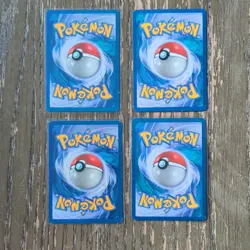 Nintendo Pokemon TCG EX Crystal Guardians 2006 4-Card Lot Ivysaur Treecko - Image 2