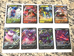 Pokemon TCG Lot of 15 Darkness Ablaze V Holo (13) and Trainer (2) Cards All Diff - Image 1