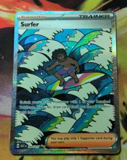 Surfer 293/217 NM SIR Ascended Heroes 2026 Pokemon Card - Image 2