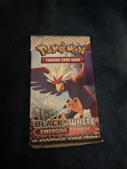 Sealed Pokemon Black & White Booster Packet Pack Unweighted NEW Sealed Rare Card 820650106293 - Image 1