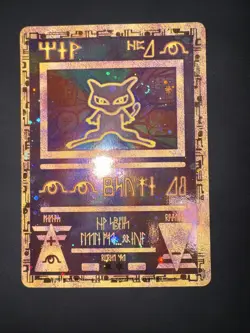 Ancient Mew 2000 Promo Card Holo Promo Pokemon Card Wizards of the Coast W/Swirl - Image 1