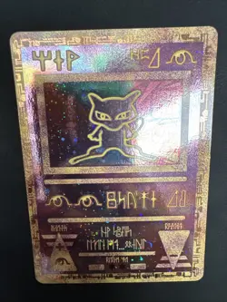 Ancient Mew 2000 Promo Card Holo Promo Pokemon Card Wizards of the Coast W/Swirl - Image 2