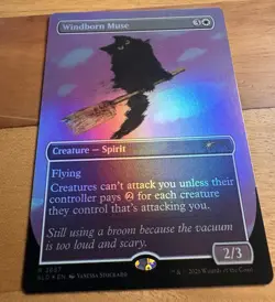 🌟 Windborn Muse FOIL MTG Cats Are The Best 🐈 Secret Lair 🌟 - Image 1