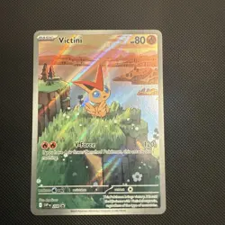 Victini 208 SVP: Scarlet & Violet Promo Card Holo illustration rare NM - Image 1