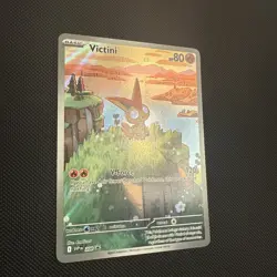 Victini 208 SVP: Scarlet & Violet Promo Card Holo illustration rare NM - Image 2