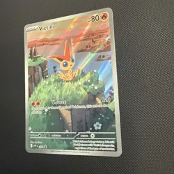 Victini 208 SVP: Scarlet & Violet Promo Card Holo illustration rare NM - Image 3