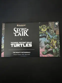 SECRET LAIR X TMNT THE MIGHTY MUTANIMALS FOIL EDITION 🔥 In Hand Ships Now - Image 1