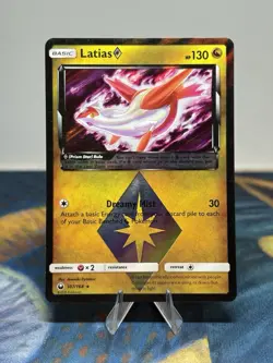 Latias Prism Star 107/168 Ultra Rare Holo Celestial Storm Pokemon Card SM LP NM - Image 1