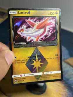 Latias Prism Star 107/168 Ultra Rare Holo Celestial Storm Pokemon Card SM LP NM - Image 3