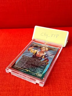 MAGIC FINAL FANTASY TIDUS YUNA'S GUARDIAN (SURGE FOIL) BORDERLESS M 213 FIN MTG - Image 4