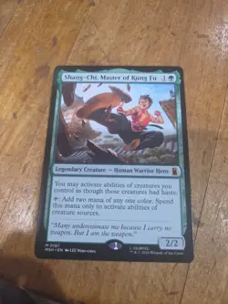 1x Shang-Chi, Master of Kung Fu MTG - Marvel Super Heroes - NM-Mint #187 - Image 1