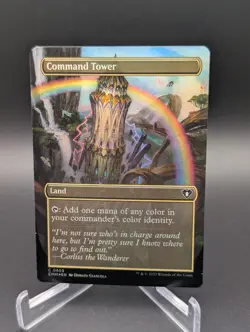 Command Tower (Borderless) Commander Masters Foil - Image 1