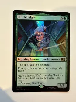 MTG Marvel Super Heroes Hit-Monkey Foil NM - Image 1