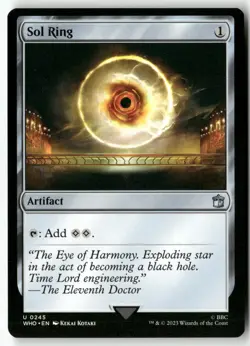 Sol Ring 245 Universes Beyond: Doctor Who Uncommon NM - Image 1