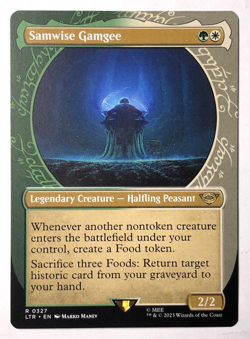 Samwise Gamgee SHOWCASE 327 Lord of the Rings MTG Magic the Gathering NM - Image 1