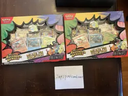 TWO Pokemon TCG Ascended Heroes First Partner Deluxe Pin Collection Box SEALED - Image 5
