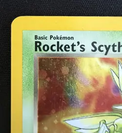Rocket's Scyther Gym Heroes 013/132 Holo Rare Unlimited English Pokemon TCG MP - Image 2