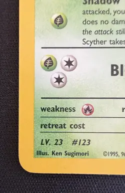 Rocket's Scyther Gym Heroes 013/132 Holo Rare Unlimited English Pokemon TCG MP - Image 5