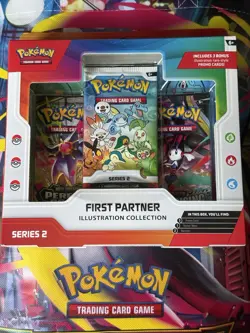 Pokemon TCG First Partner Illustration Collection Series 2 Box Promo - Image 1