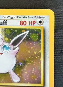 Wigglytuff Pokemon Base Set 2 19/130 Holo Rare Pokemon TCG WOTC LP - Image 3
