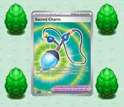 Pokemon - Sacred Charm - 122/094 - ME02: Phantasmal Flames - Holo - Ultra Rare - Image 1