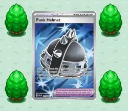 Pokemon - Punk Helmet - 121/094 - ME02: Phantasmal Flames - Holo - Ultra Rare - Image 1