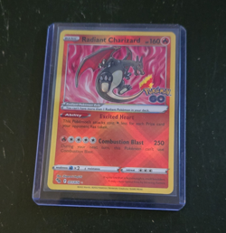The Pokemon Company Radiant Charizard 011/078 Pokemon GO Radiant Rare EN 2022 - Image 1