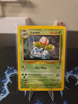 POKEMON IVYSAUR BASE SET 2 44/130 UC MP - Image 1