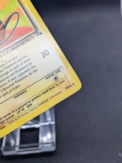 Raichu 29/62 Fossil Non Holo Pokemon WOTC Played - Image 2