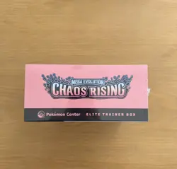 POKEMON CENTER CHAOS RISING ETB SEALED 🔥FAST SHIP✅ - MINI TEAR ON BOXES - Image 5