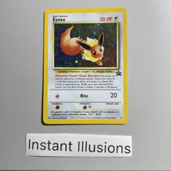 Eevee - WOTC 2000 Black Star Promo Holo - #11 Pokemon Tcg - Image 1