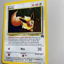 Eevee - WOTC 2000 Black Star Promo Holo - #11 Pokemon Tcg - Image 2