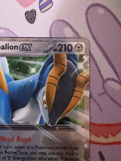 Cobalion ex 64/86 Double Rare Pokemon Chaos Rising ME04 NM - Image 4
